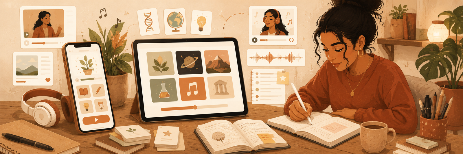 The Audio Hub illustration