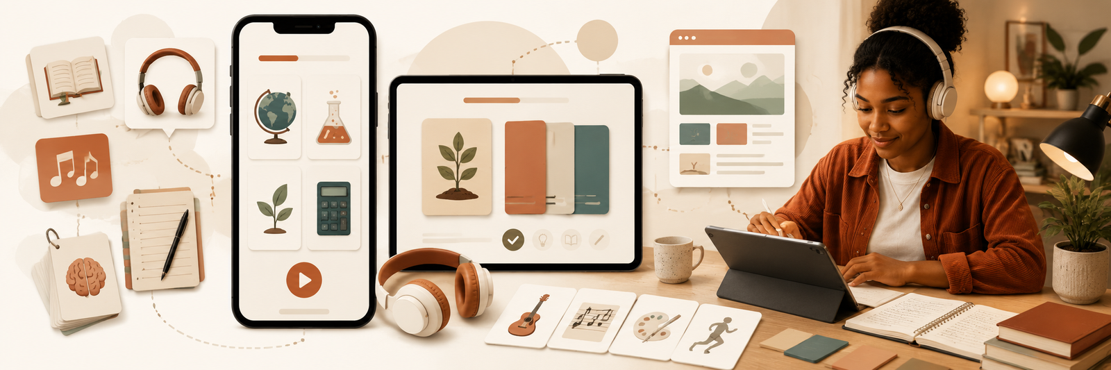 The Teaching App illustration